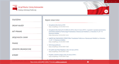 Desktop Screenshot of bip.kolonowskie.pl